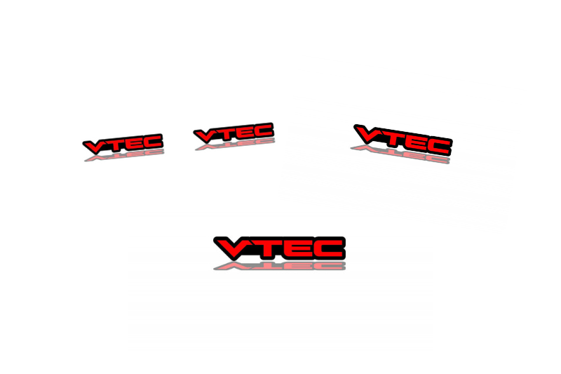 Acura Emblem & Badges set with VTEC logo Acura emblems decoinfabric