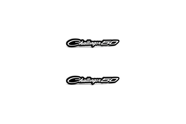 Dodge Emblem & Badge Set - Grille and Tailgate Dodge Challenger 50 logo