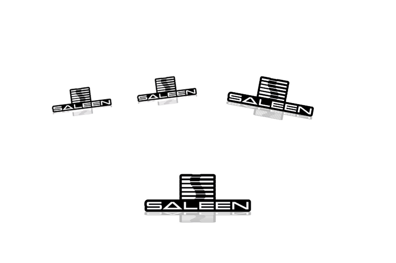 Ford Mustang Emblem & Badges set with Saleen logo (Type 2)