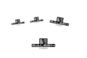 Ford Mustang Emblem & Badges set with Saleen logo (Type 2) Ford emblems decoinfabric