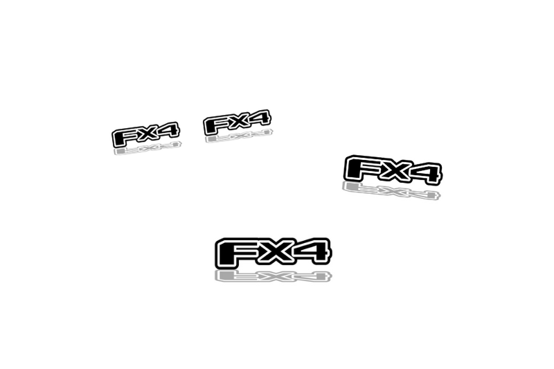 Ford F150 Emblem & Badges set with FX4 logo