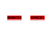 Mercedes G-Class Emblem & Badges set with G900 logo (Type 2) Mercedes emblems decoinfabric