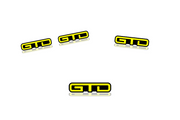 Ford Mustang Emblem & Badges set with GTD logo Ford emblems decoinfabric