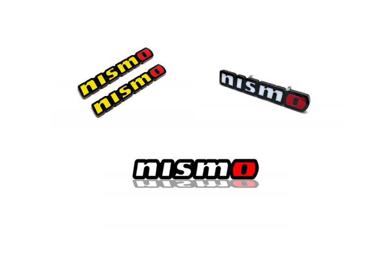 Infiniti Emblem & Badges set with Nismo logo Infiniti emblems decoinfabric