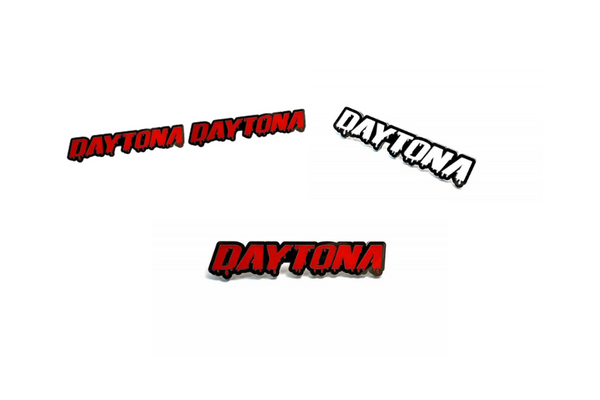 Dodge Emblem & Badges set with Daytona Blood logo