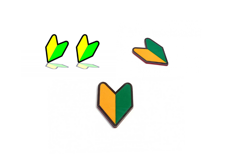 Toyota Emblem & Badges set with JDM logo Toyota emblems decoinfabric