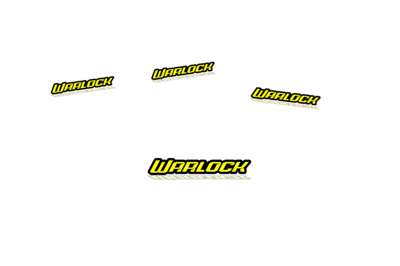 Dodge RAM Emblem & Badges set with Warlock logo Dodge emblems decoinfabric