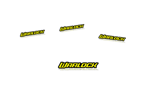 Dodge RAM Emblem & Badges set with Warlock logo