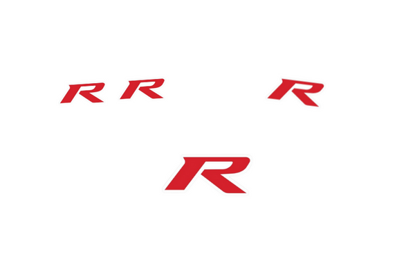 Honda Emblem & Badges set with Type R logo