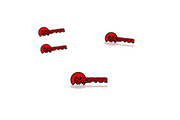 Dodge Emblem & Badges set with Mopar logo (Type 23) Dodge emblems decoinfabric