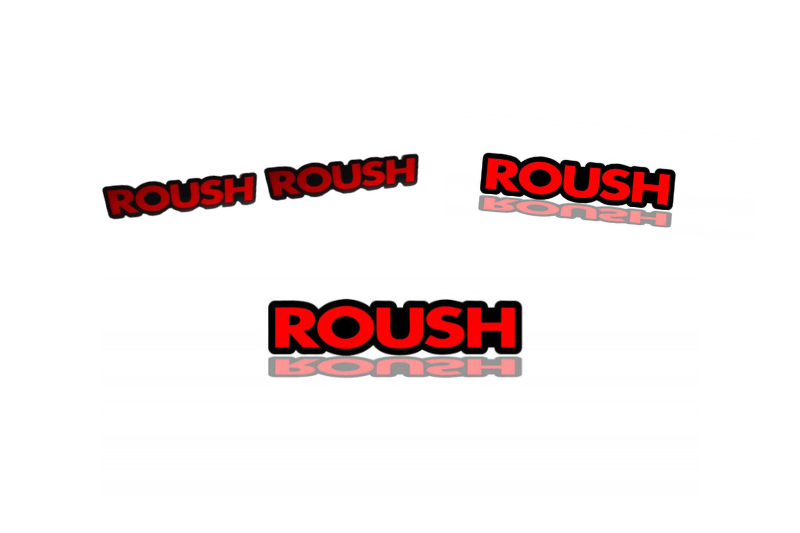 Jeep Emblem & Badges set with Roush logo