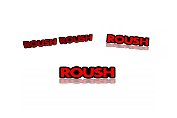 Jeep Emblem & Badges set with Roush logo