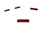Dodge Emblem & Badges set with Daytona logo (Type 3) Dodge emblems decoinfabric