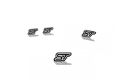 Ford Emblem & Badges set with ST logo (Type 2) Ford emblems decoinfabric