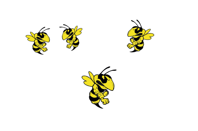 Dodge Emblem & Badges set with murdeR horneT logo (Type 4) Dodge emblems decoinfabric