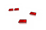 BMW Emblem & Badges set with M logo BMW emblems decoinfabric