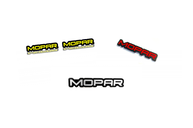 Jeep Emblem & Badges set with Mopar logo