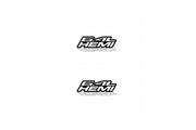 Dodge Emblem & Badge Set - Grille and Tailgate 6.4L Hemi logo Dodge emblems decoinfabric WHITE