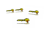 Chrysler Emblem & Badges set with SRT + Tirex logo (Type 2) Chrysler emblems decoinfabric