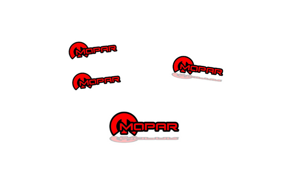 Chrysler Emblem & Badges set with Mopar logo (Type 22)