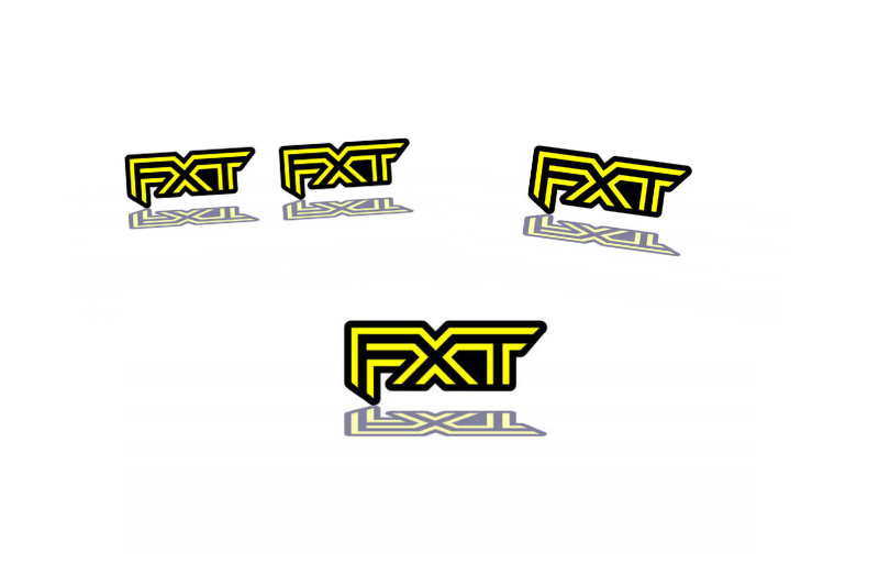 Subaru Emblem & Badges set with FXT logo