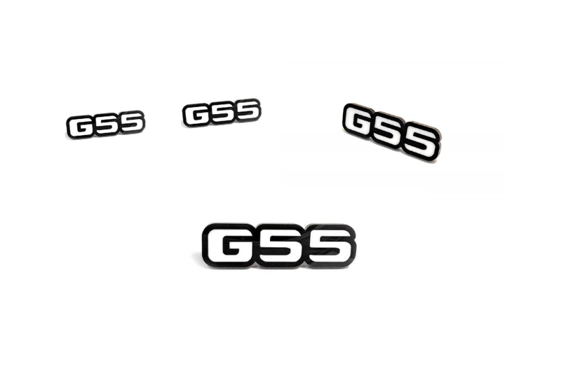 Mercedes G-Class Emblem & Badges set with G55 logo