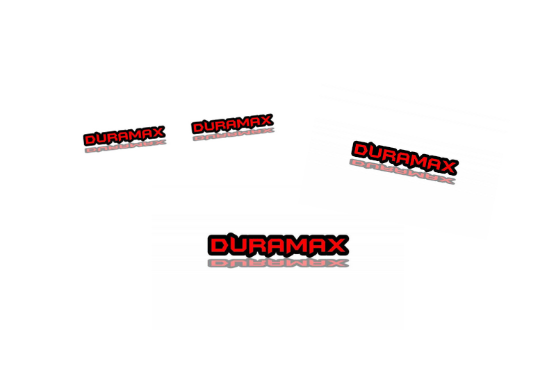 Chevrolet Emblem & Badges set with Duramax logo