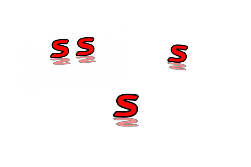 Infiniti Emblem & Badges set with Infiniti S logo Infiniti emblems decoinfabric