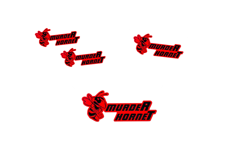 Dodge Emblem & Badges set with murdeR horneT logo (Type 2)