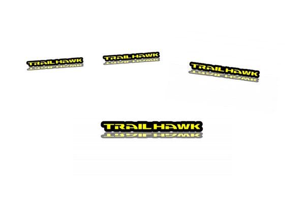 Jeep Emblem & Badges set with Trailhawk logo