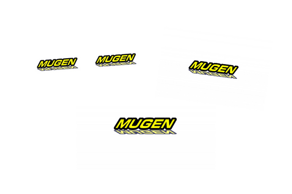 Honda Emblem & Badges set with Mugen logo