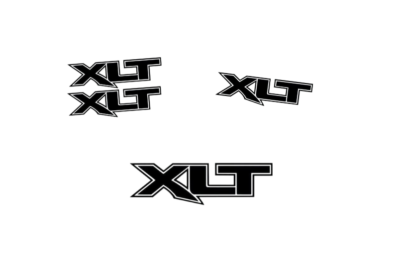 Ford F150 Emblem & Badges set with XTL logo