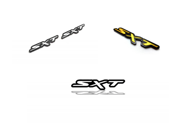 Dodge Emblem & Badges set with SXT logo