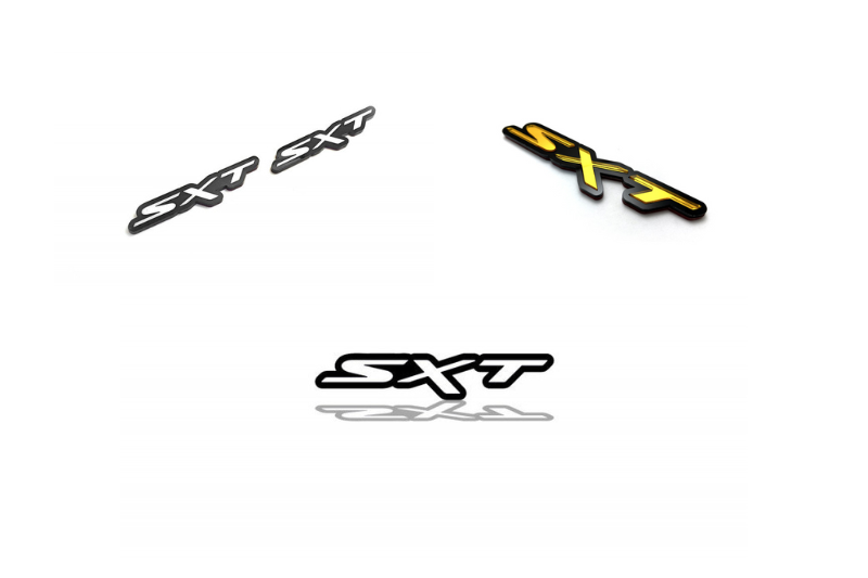 Dodge Emblem & Badges set with SXT logo Dodge emblems decoinfabric