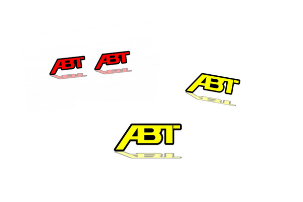 Audi Emblem & Badges set with ABT logo