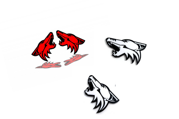 Ford Mustang Emblem & Badges set with Coyote logo (type 3)