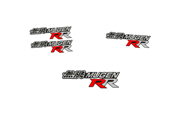 Honda Emblem & Badges set with Mugen RR logo