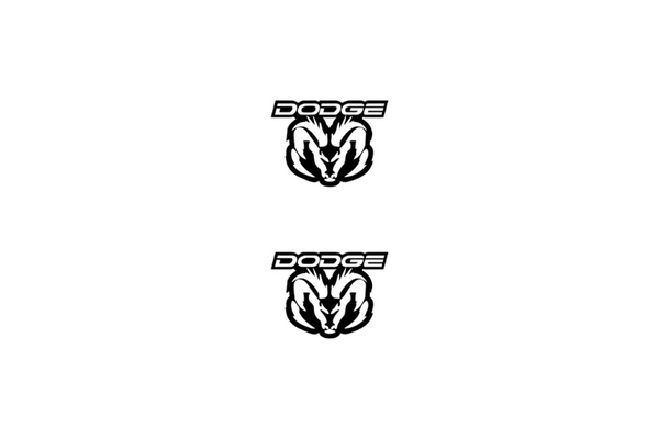 Dodge RAM Emblem & Badge Set - Grille and Tailgate Dodge RAM logo (Type 2)