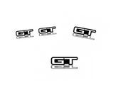 Ford Mustang Emblem & Badges set with GT logo Ford emblems decoinfabric