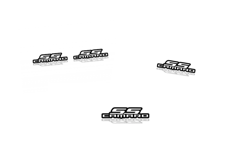 Chevrolet Camaro Emblem & Badges set with Camaro SS logo Chevrolet emblems decoinfabric