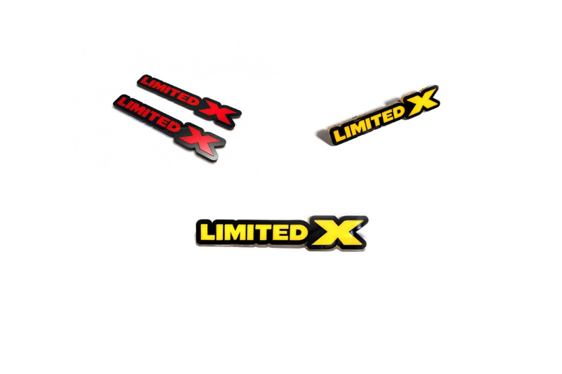 Jeep Emblem & Badges set with Limited X logo