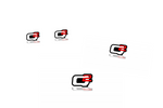 Load image into Gallery viewer, Alfa Romeo Emblem &amp; Badges set with Q2 logo