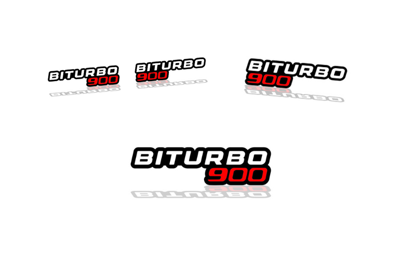 Mercedes G-Class Emblem & Badges set with BiTurbo G900 logo