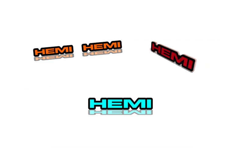 Jeep Emblem & Badges set with Hemi logo