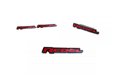 Dodge Emblem & Badges set with Rebel logo Dodge emblems decoinfabric