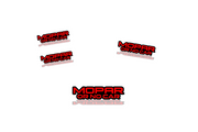 Chrysler Emblem & Badges set with Mopar or No Car logo Chrysler emblems decoinfabric