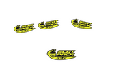 Dodge Emblem & Badges set with 392 Scat Pack logo (Type 2) Dodge emblems decoinfabric
