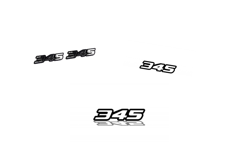 Chrysler Emblem & Badges set with 345 logo Chrysler emblems decoinfabric