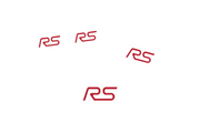 Ford Emblem & Badges set with RS logo (Type 5) Ford emblems decoinfabric