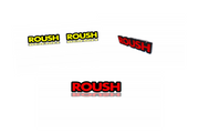 GMC Emblem & Badges set with Roush logo GMC emblems decoinfabric